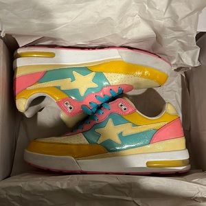A bathing ape bapesta “crazy” sz 10. - great condition
